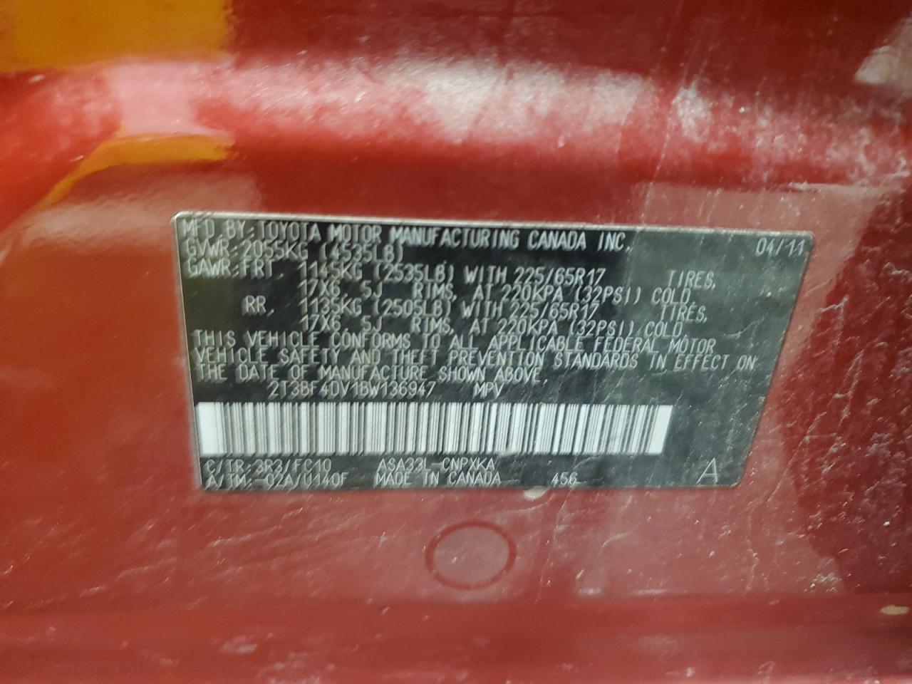 2011 Toyota RAV 4 - Image 13
