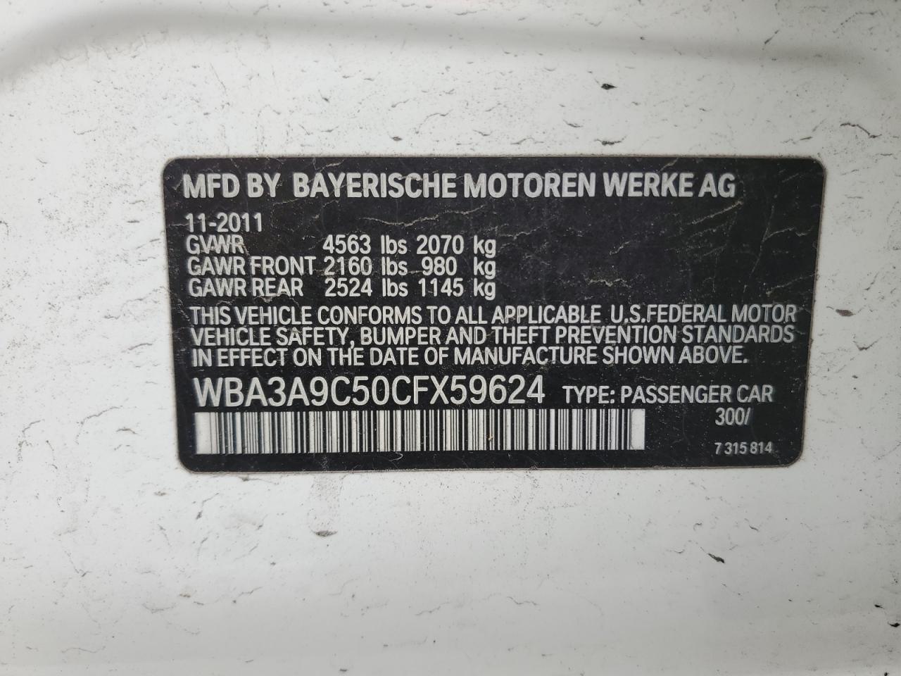 2012 BMW 3er - Image 12