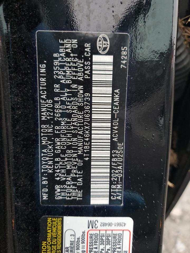 2007 Toyota Camry - Image 12
