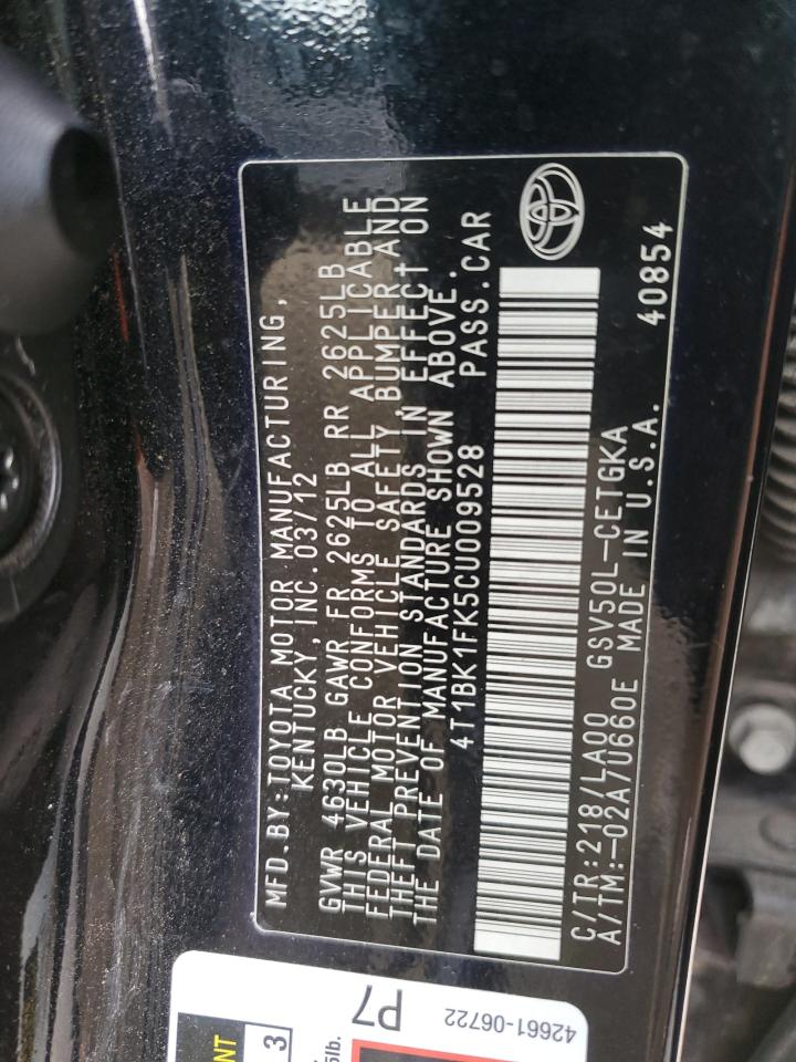 2012 Toyota Camry - Image 12