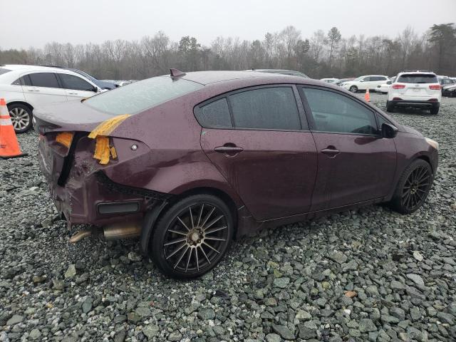  KIA FORTE 2017 Бургунди