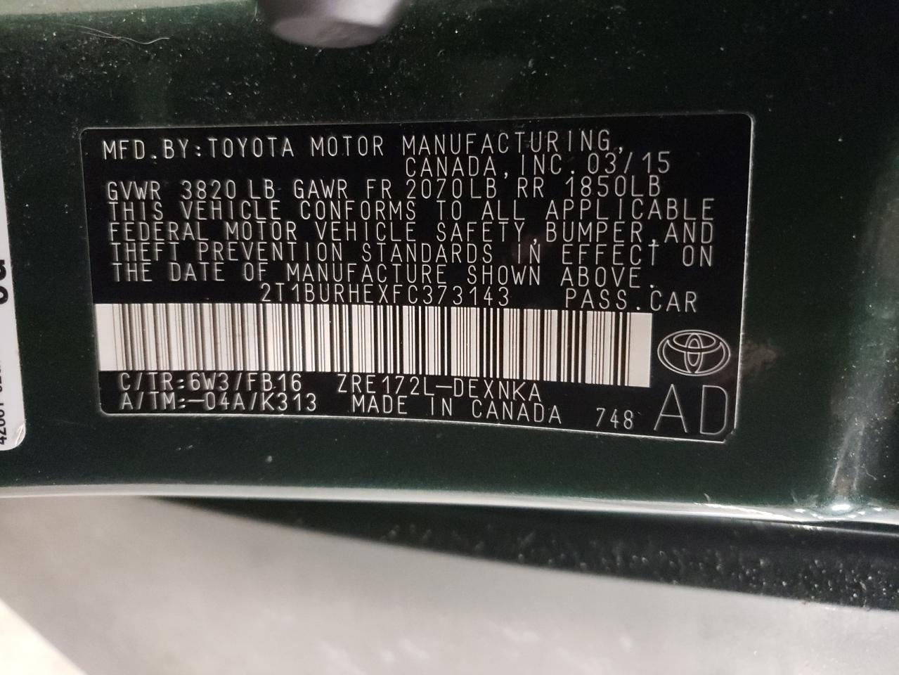 2015 Toyota Corolla - Image 14