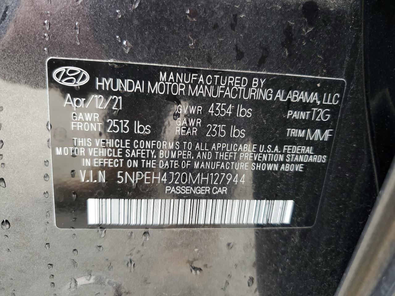 2021 Hyundai Sonata - Image 12