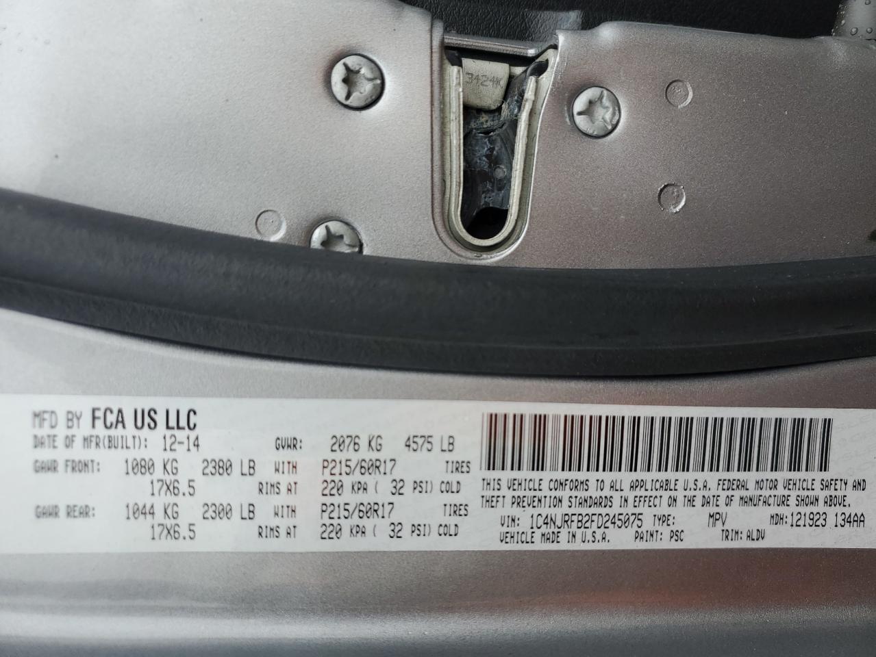 2015 Jeep Liberty (Patriot) - Image 15