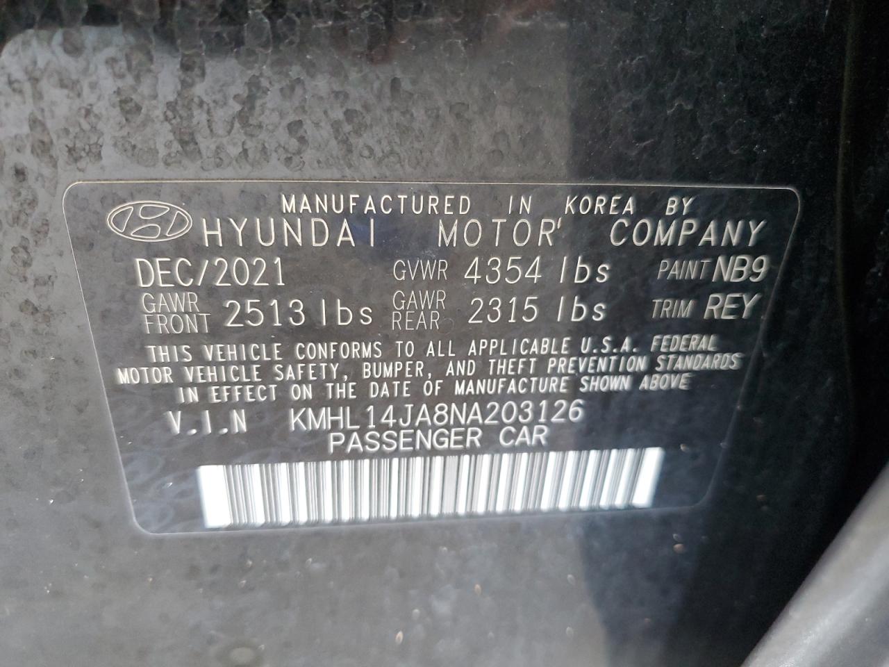 2022 Hyundai Sonata - Image 15