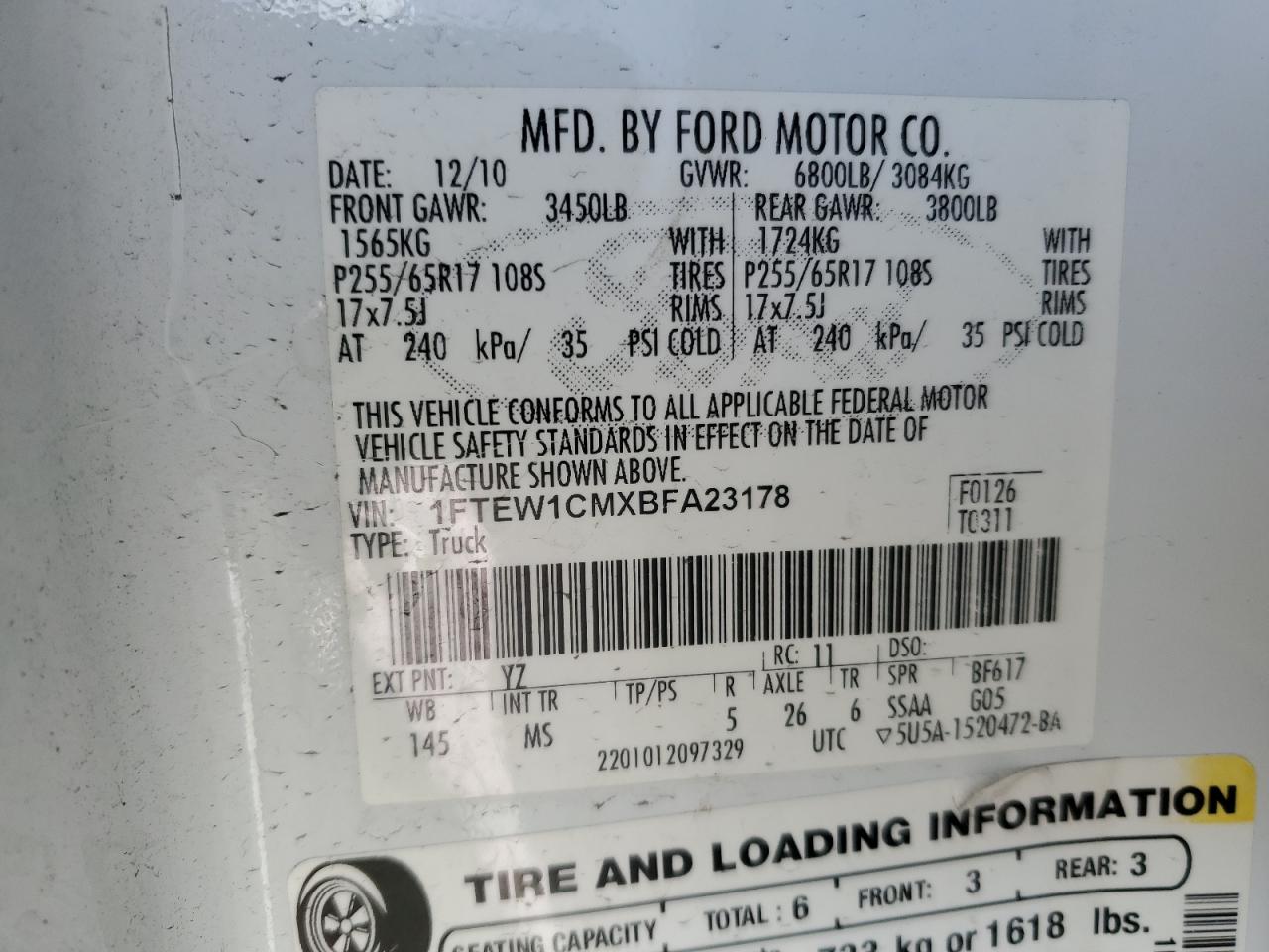 2011 Ford F-150 - Image 12