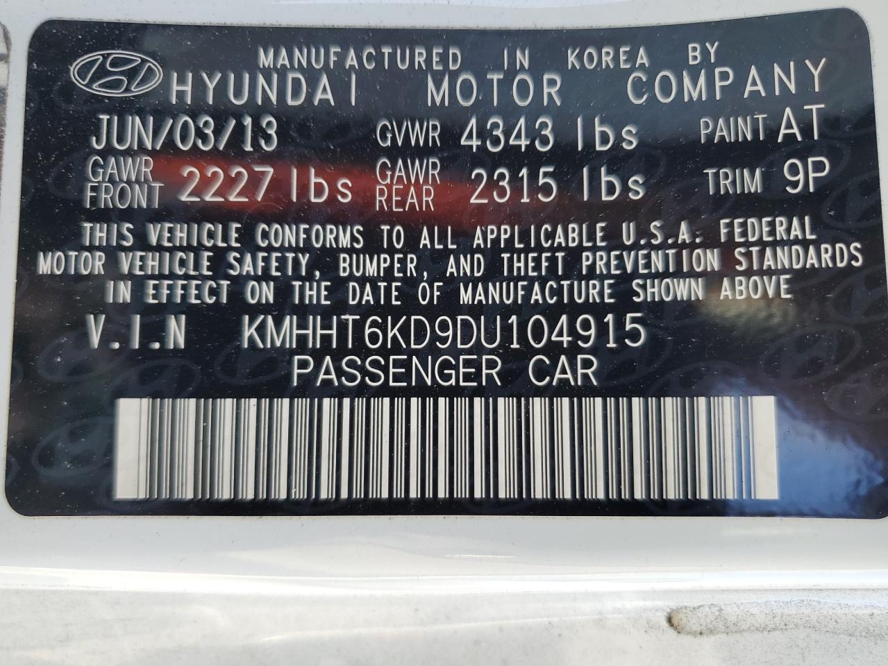 2013 Hyundai Genesis - Image 12