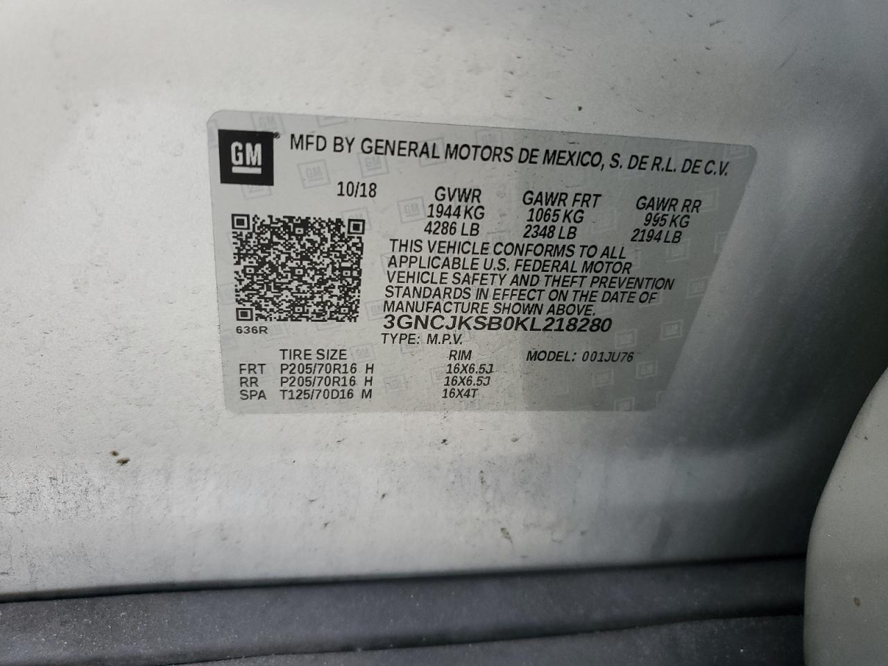 2019 Chevrolet Trax - Image 13