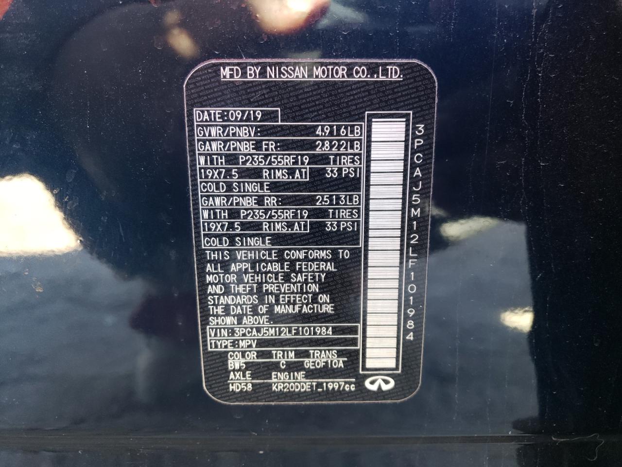 2020 Infiniti QX50 - Image 13