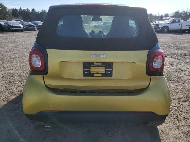  SMART FORTWO 2017 Żółty