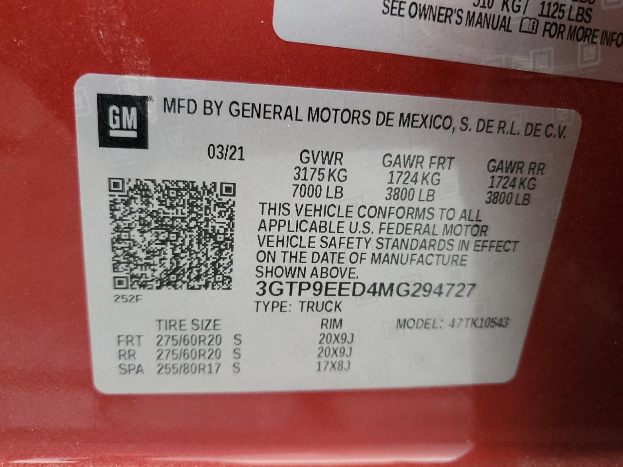 2021 GMC Sierra - Image 12