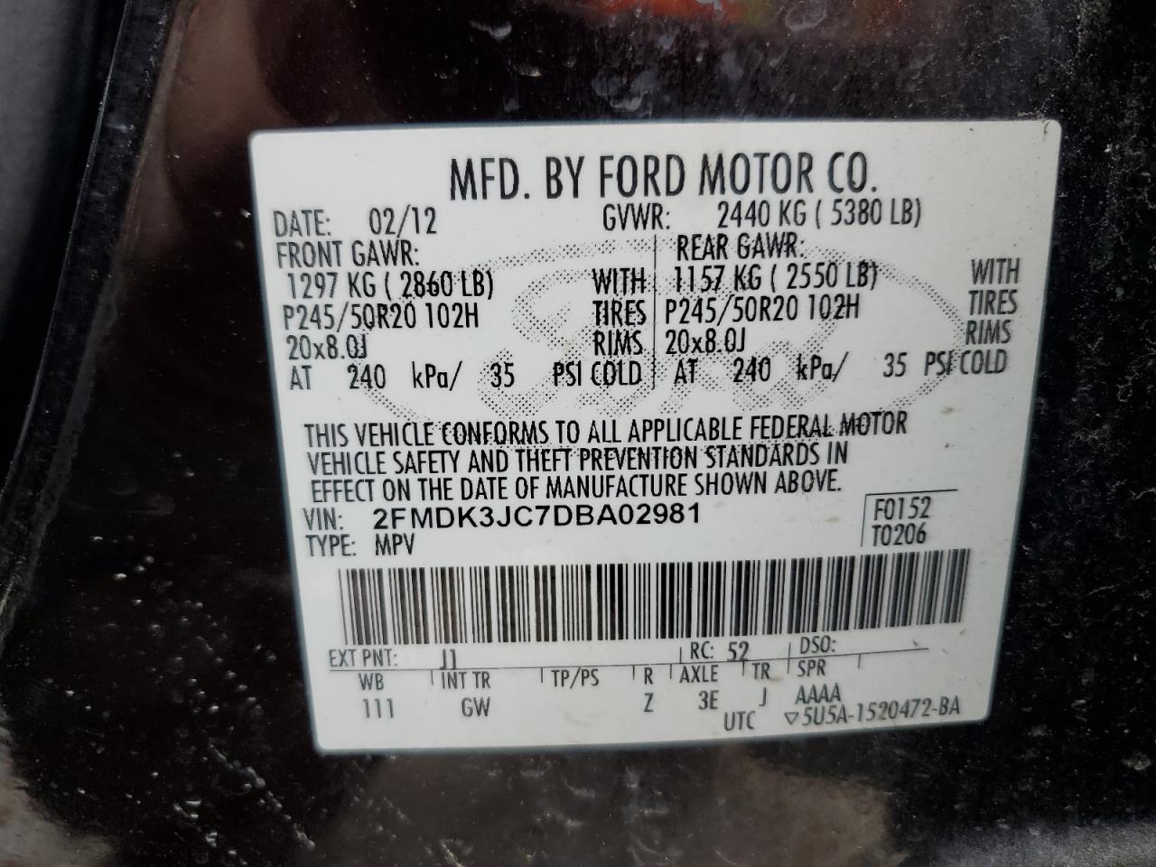 2013 Ford Edge - Image 13