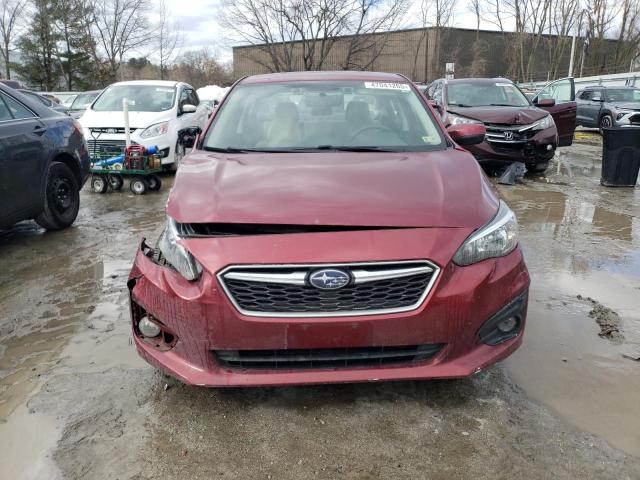  SUBARU IMPREZA 2018 Burgundy