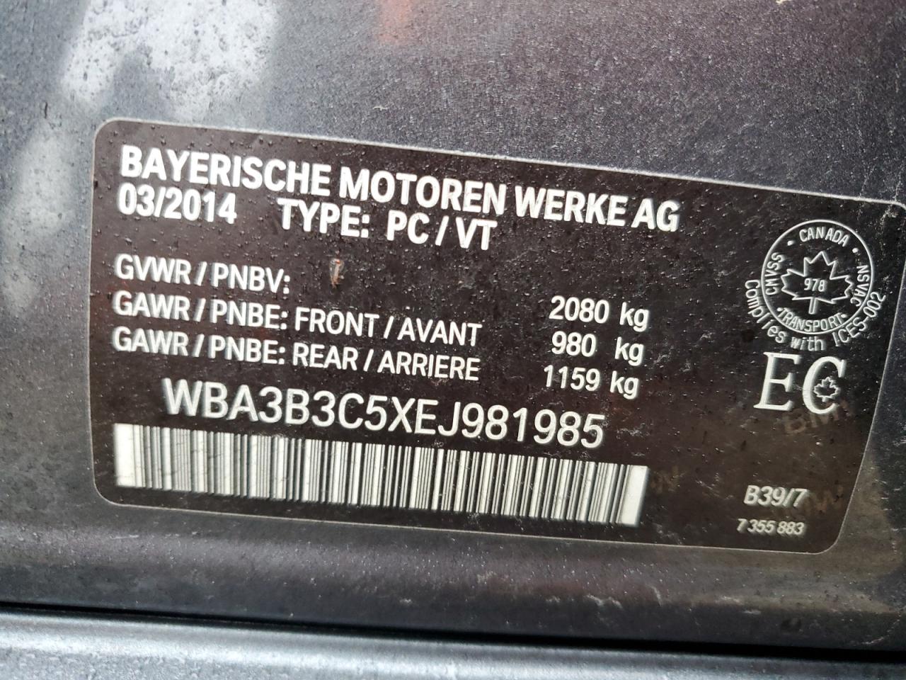 2014 BMW 3er - Image 12