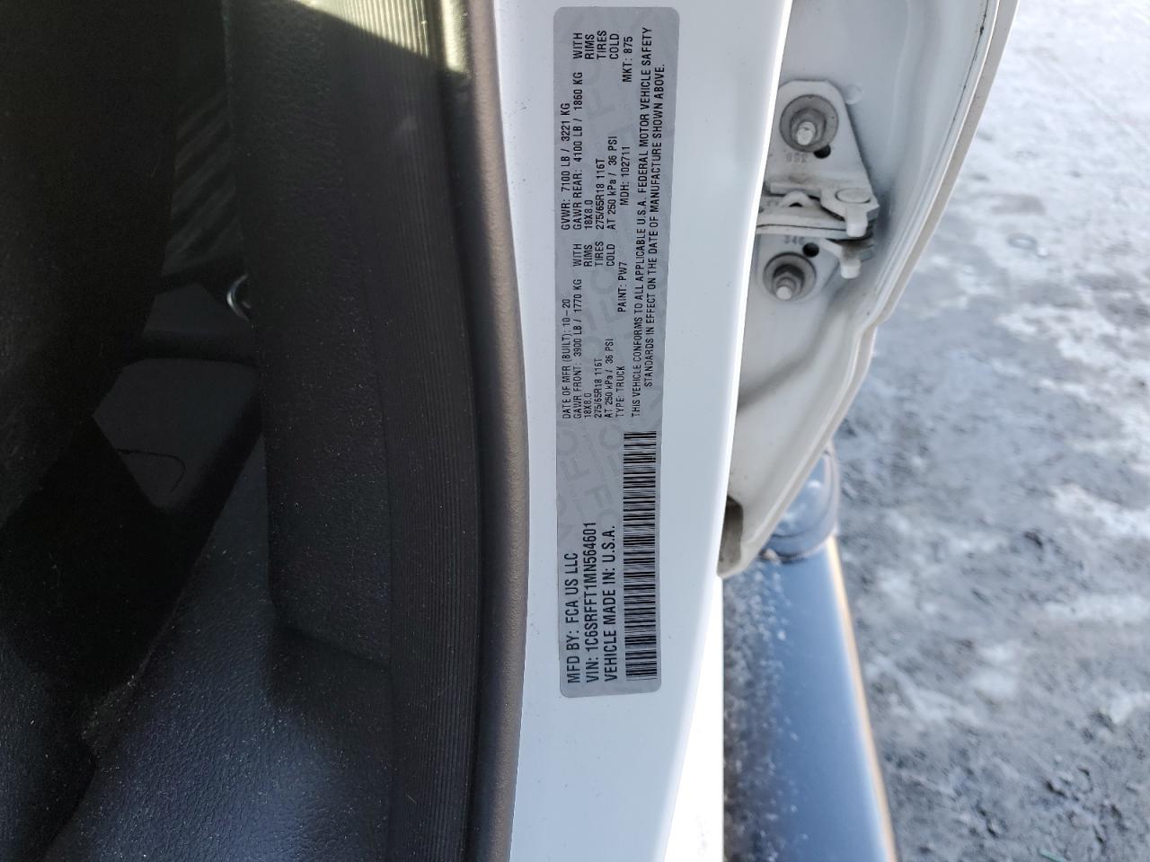 2021 RAM 1500 - Image 12