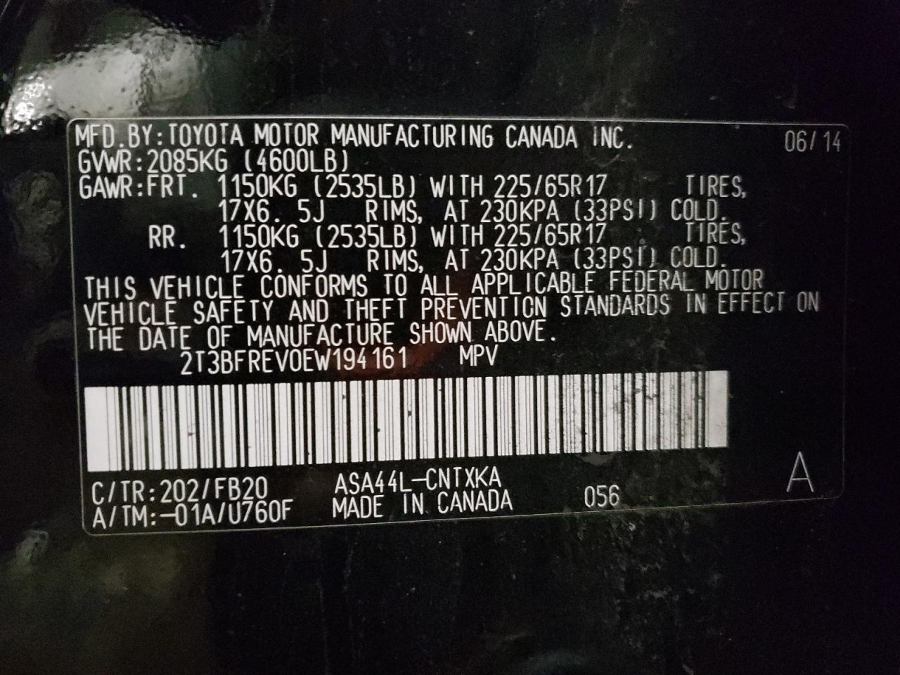 2014 Toyota RAV 4 - Image 13