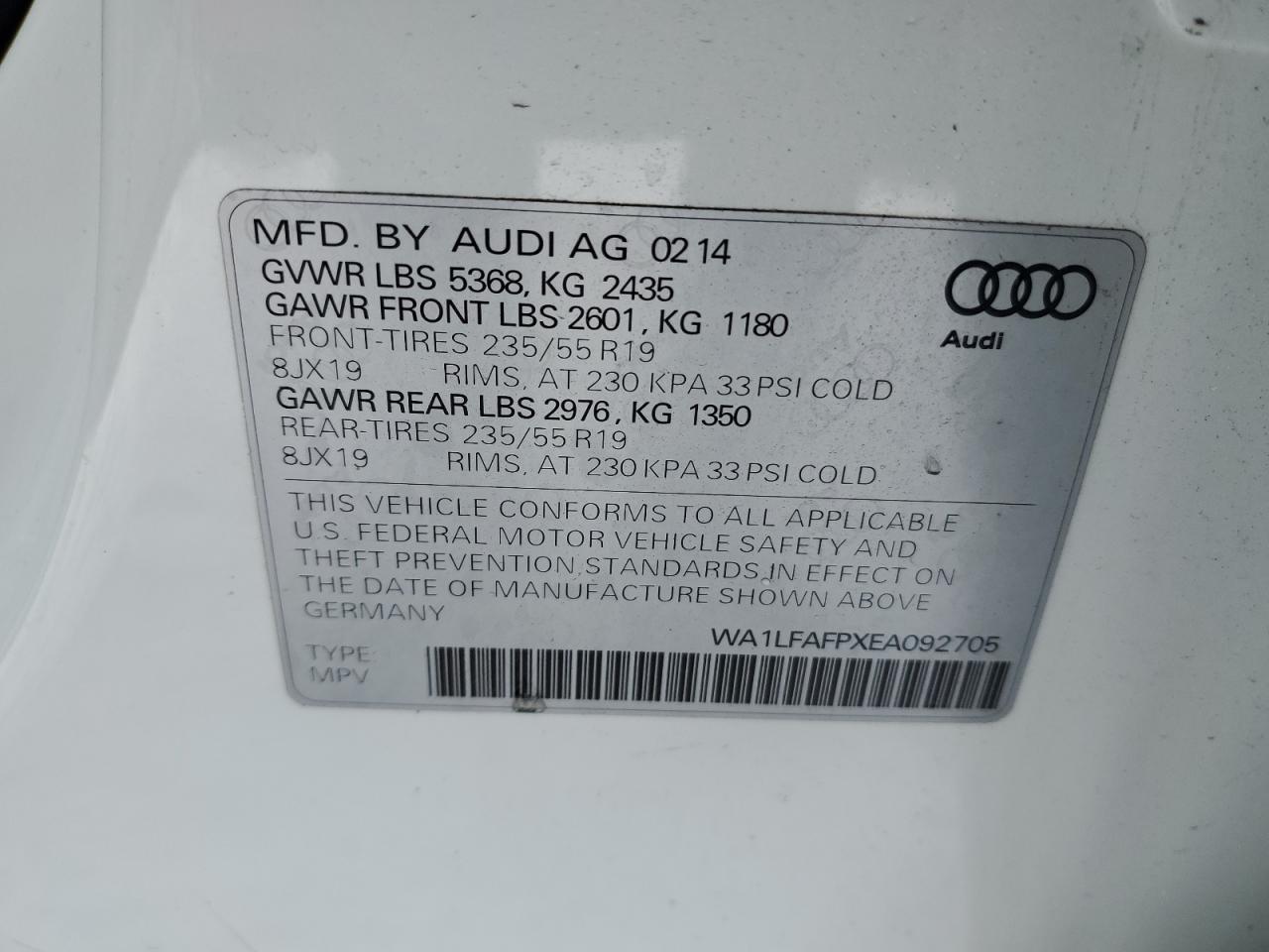 2014 Audi Q5 - Image 13