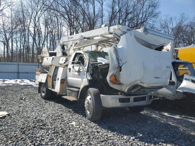 2011 Ford F750 Super Cable Placer Bucket Truck
