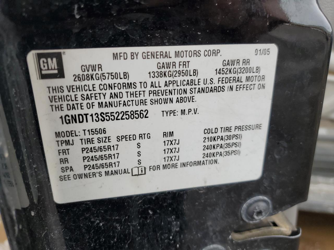 2005 Chevrolet TrailBlazer - Image 13