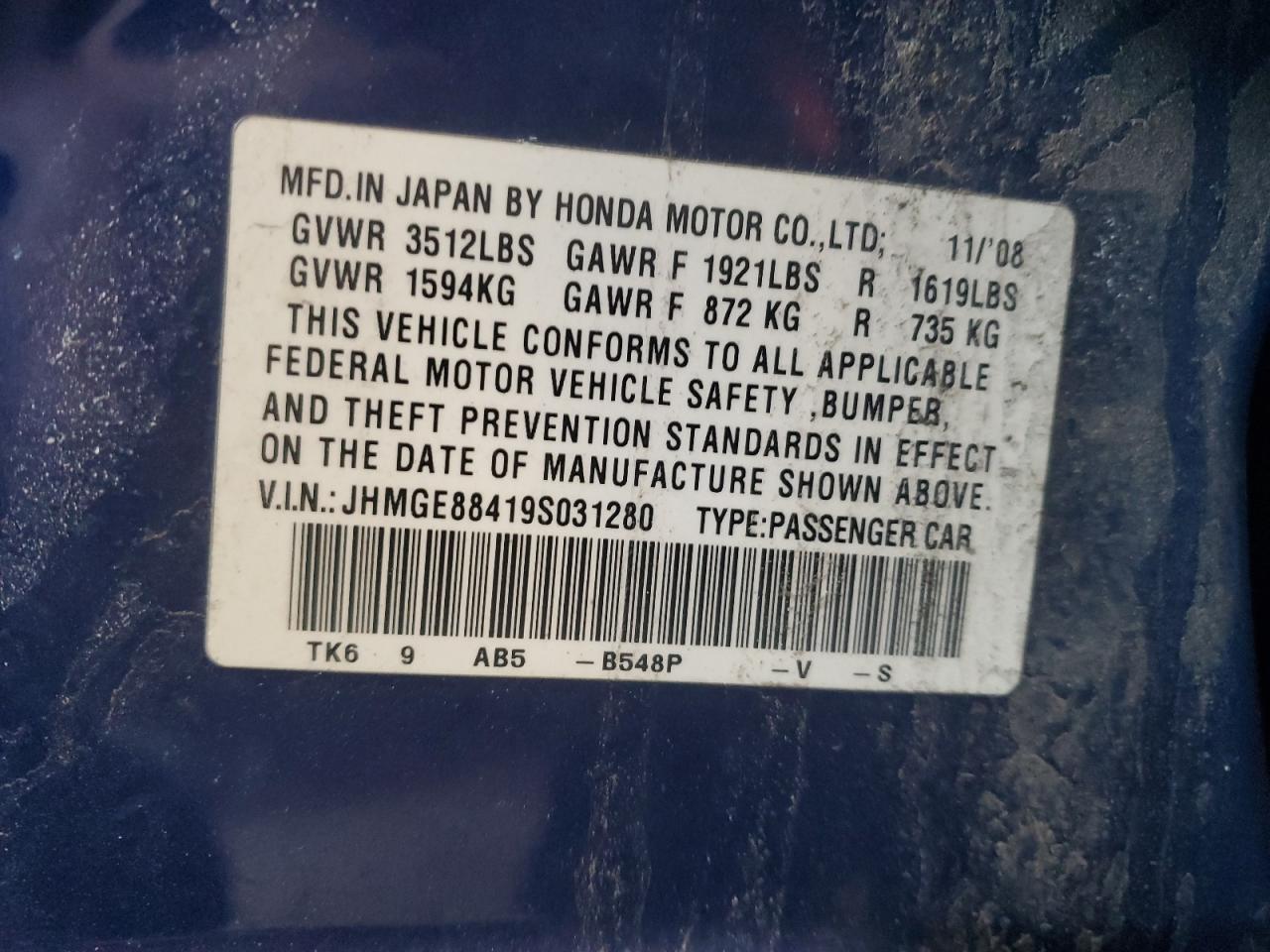 2009 Honda Fit - Image 12