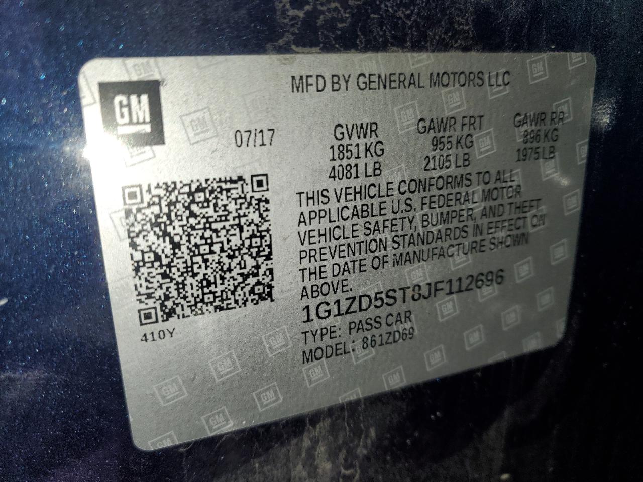 2018 Chevrolet Malibu - Image 15