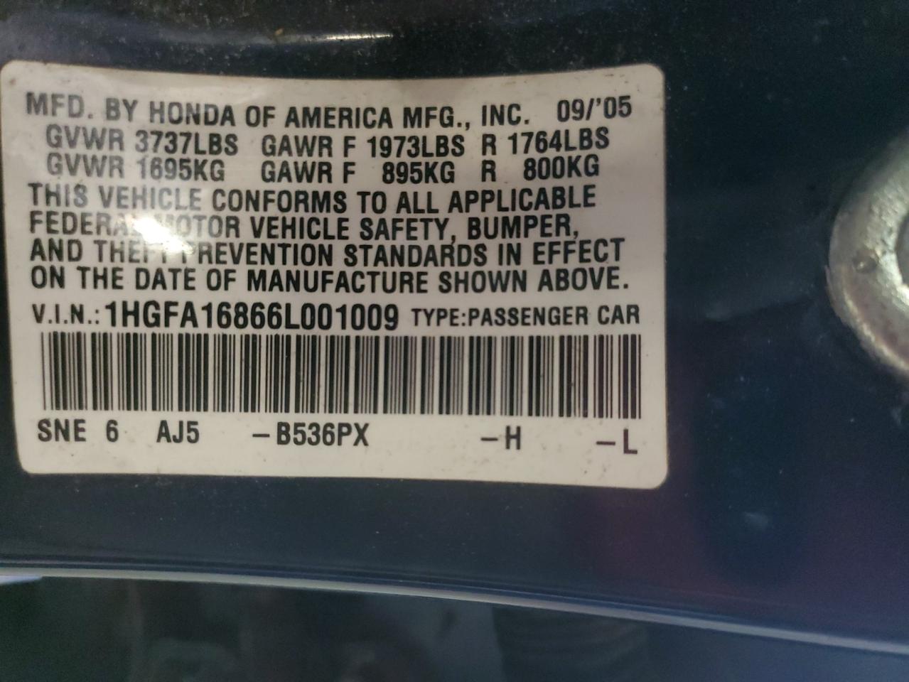 2006 Honda Civic - Image 14