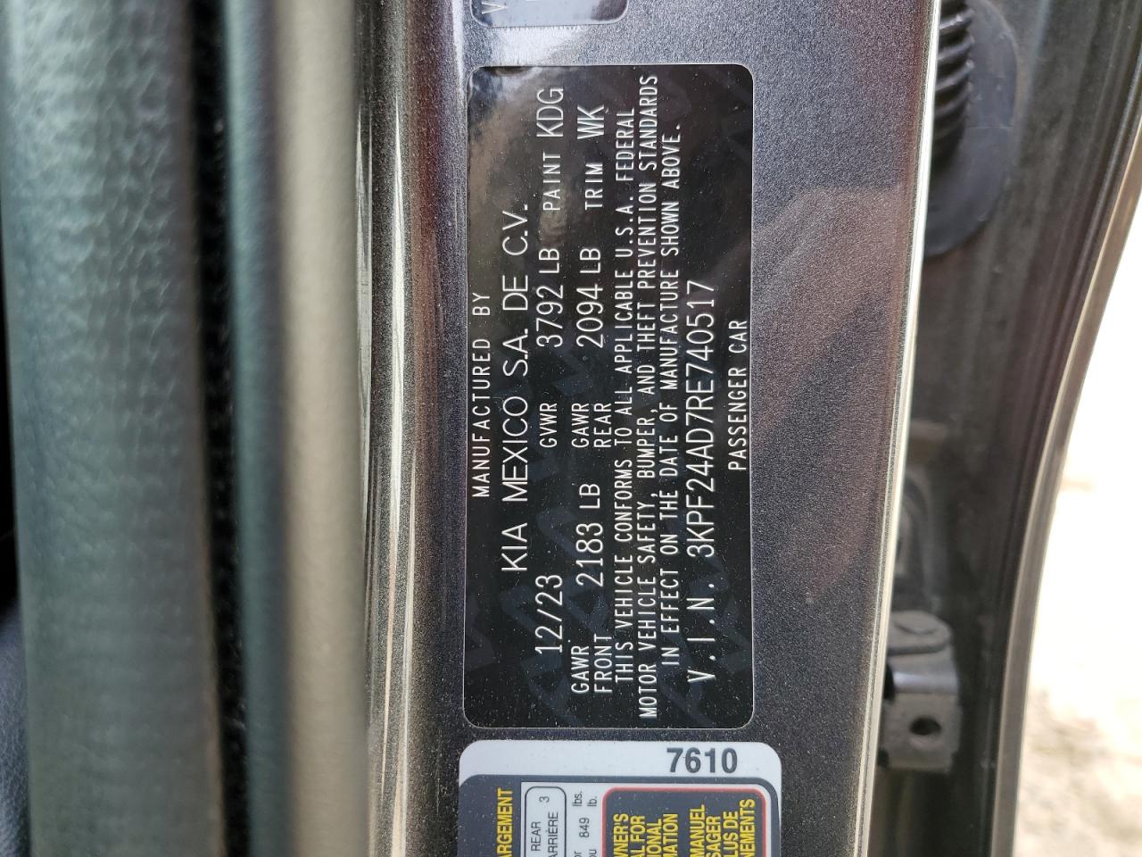 2024 Kia Forte - Image 12