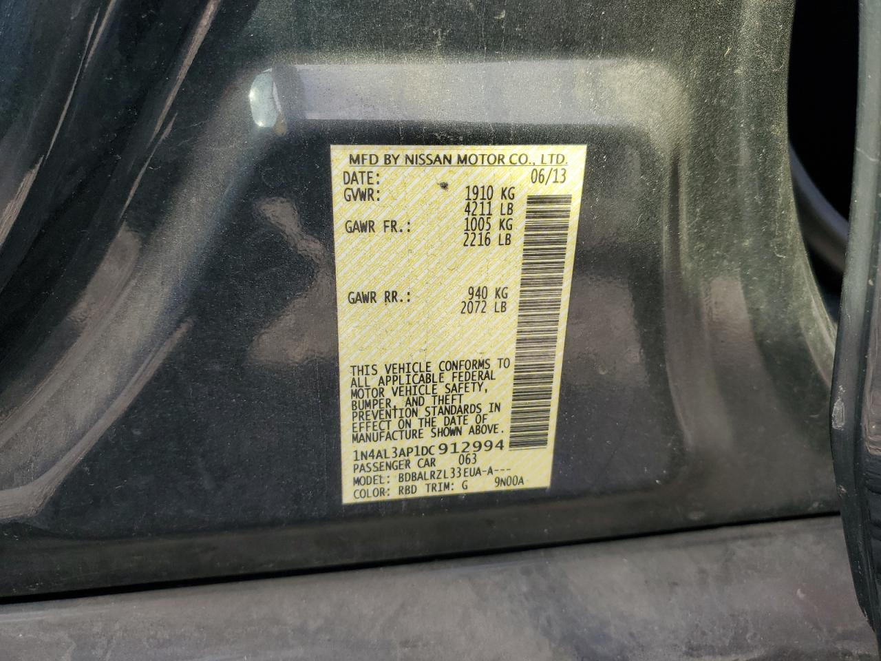 2013 Nissan Altima - Image 12