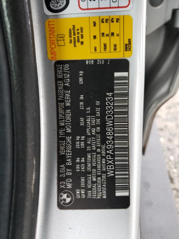 2006 BMW X3 - Image 13