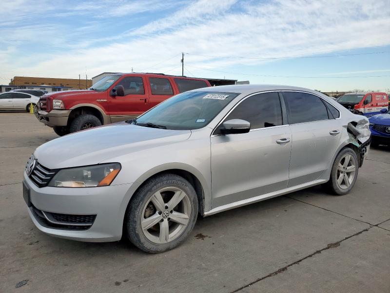 2013 Volkswagen Passat Se იყიდება Grand Prairie-ში, TX - Rear End