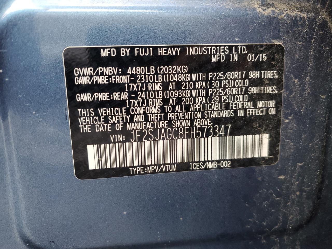2015 Subaru Forester - Image 13