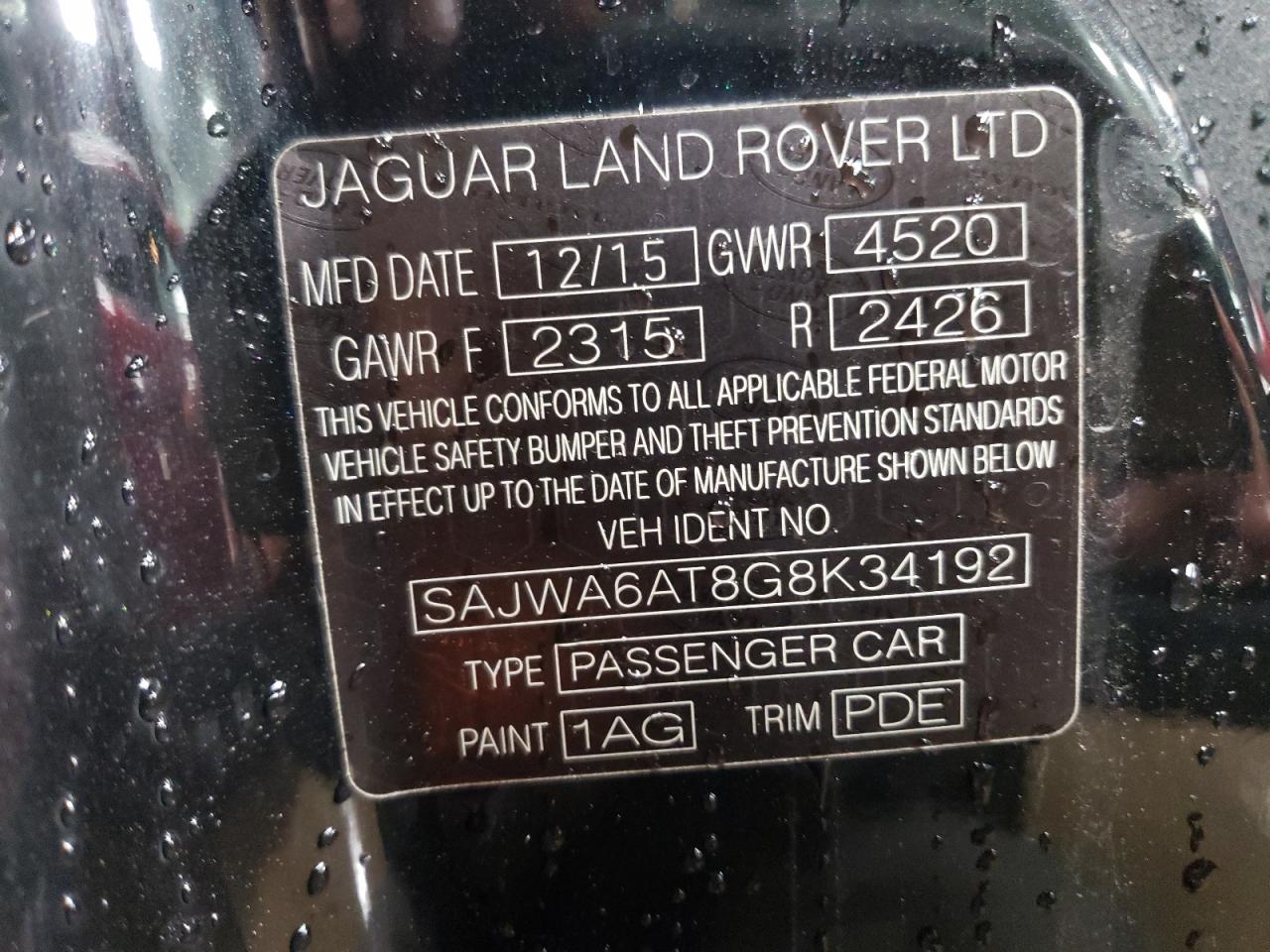 2016 Jaguar F-Type - Image 12