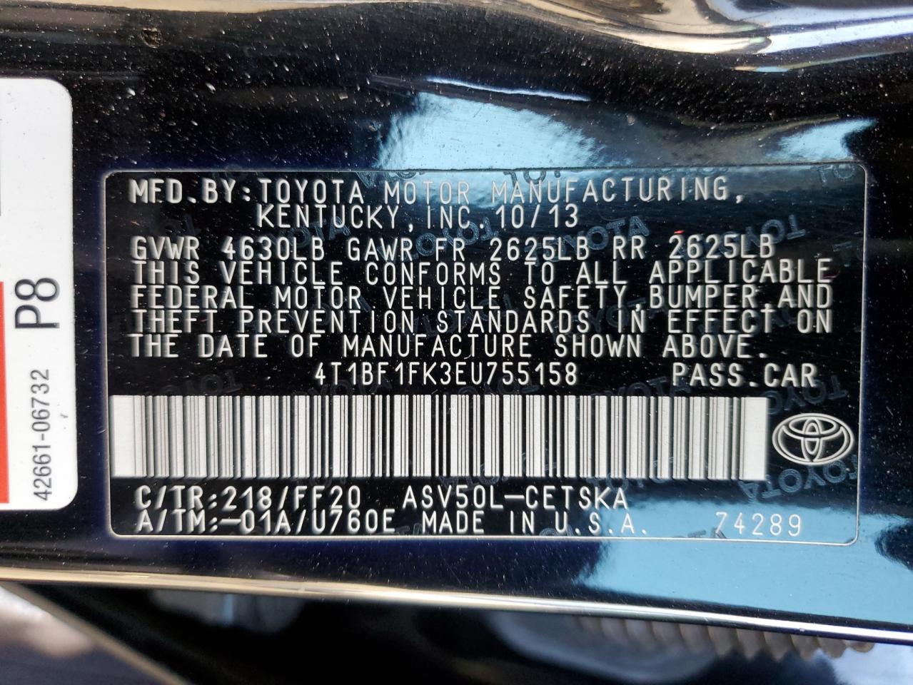 2014 Toyota Camry - Image 14