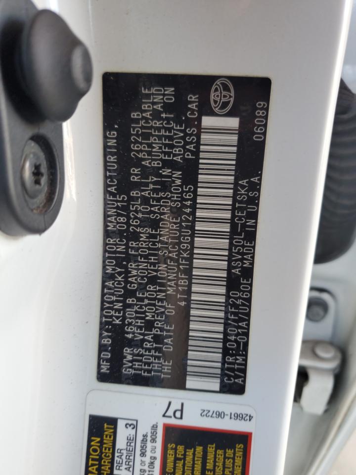 2016 Toyota Camry - Image 13