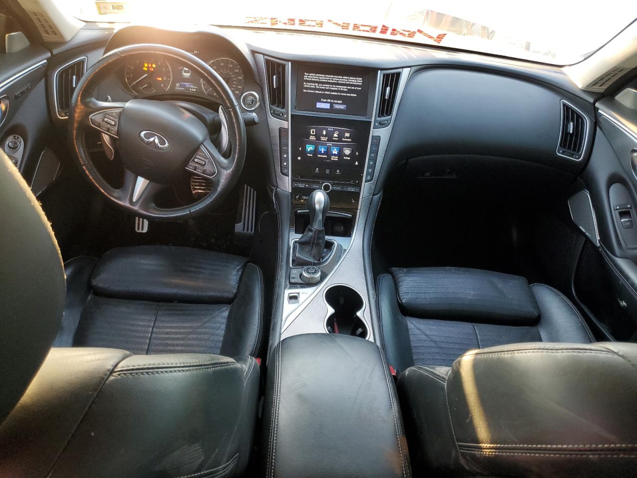 2017 Infiniti Q50 Red Sport 400 VIN: JN1FV7AR9HM870239 Lot: 46320325