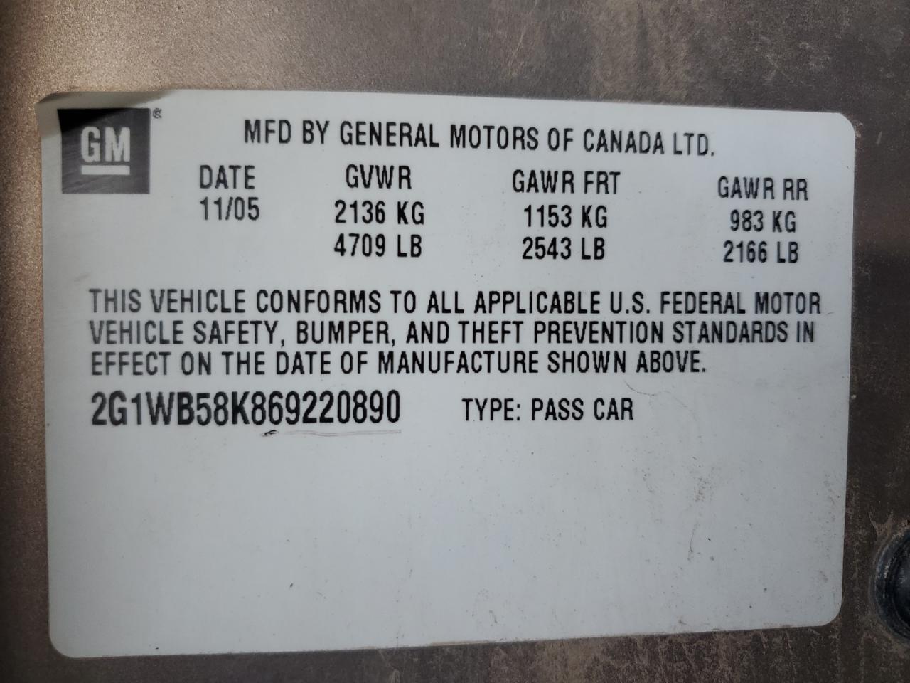 2006 Chevrolet Impala - Image 12