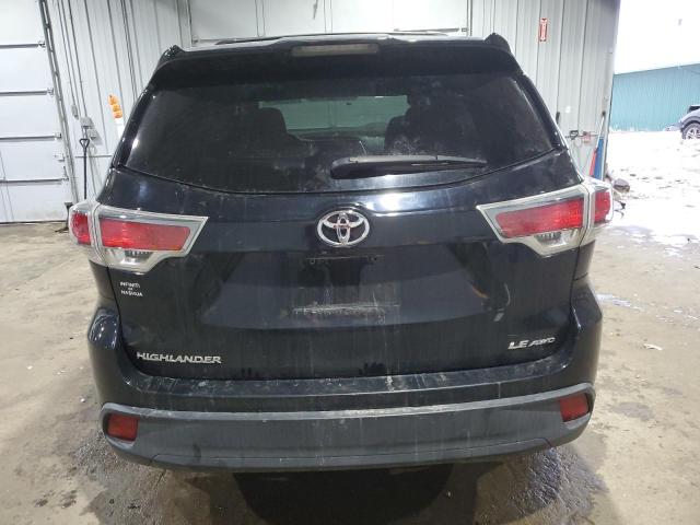  TOYOTA HIGHLANDER 2014 Black