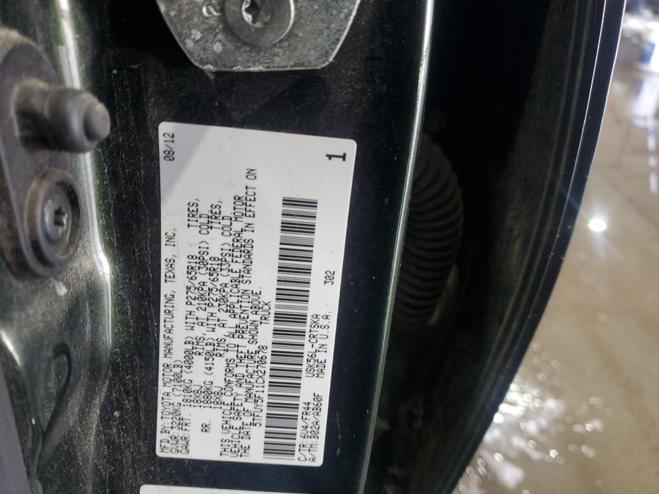 2012 Toyota Tundra - Image 12