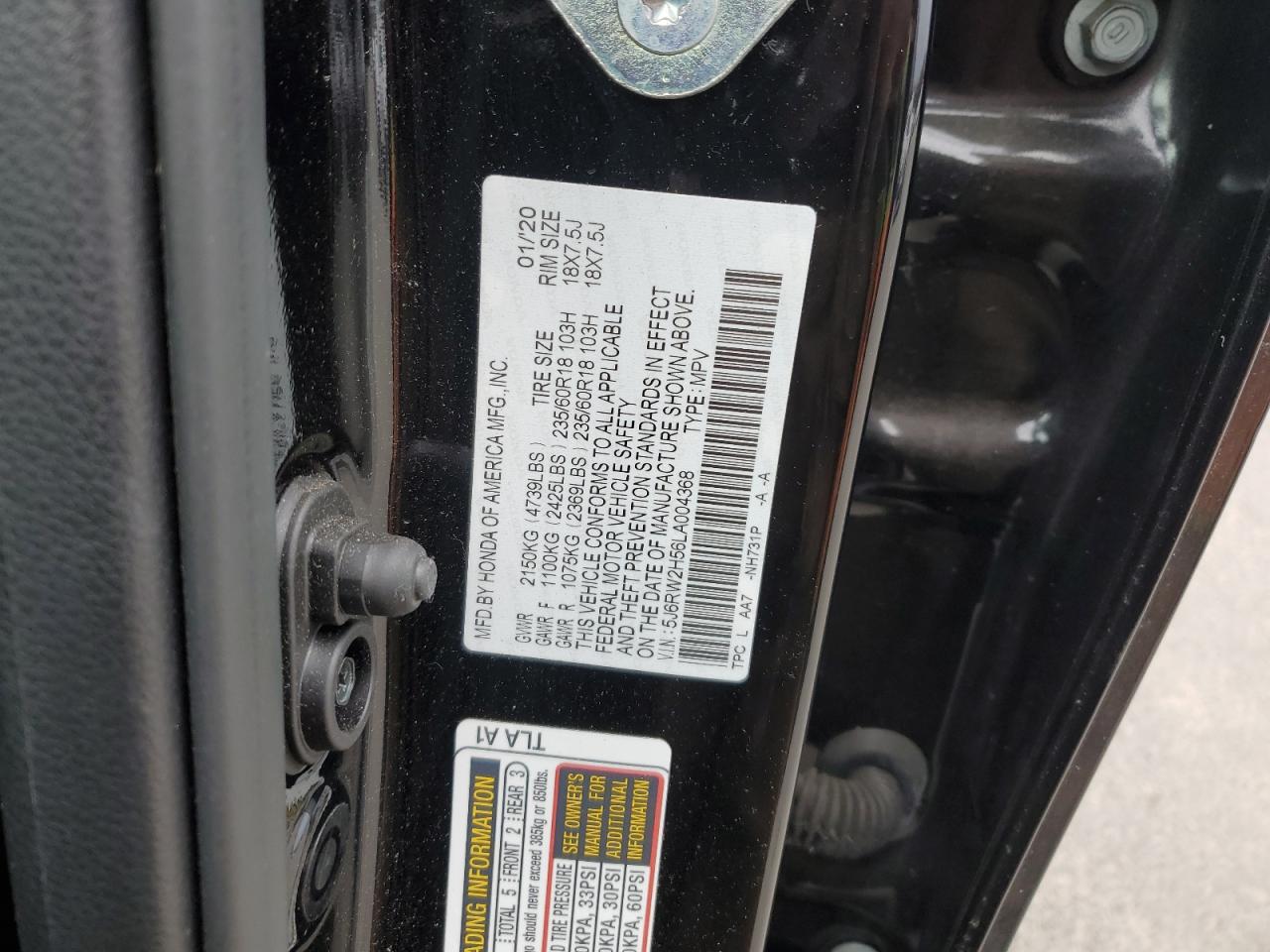 2020 Honda CR-V - Image 14