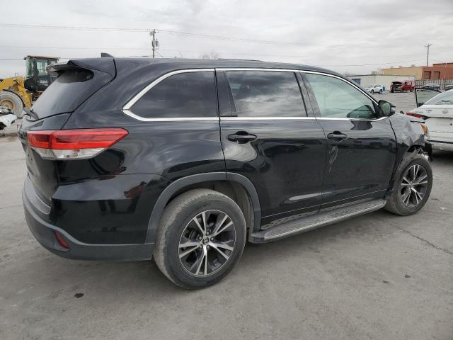  TOYOTA HIGHLANDER 2018 Чорний