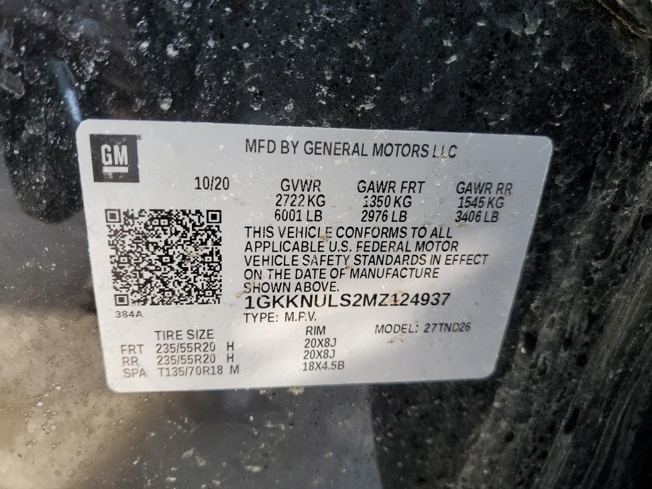 2021 GMC Acadia - Image 13