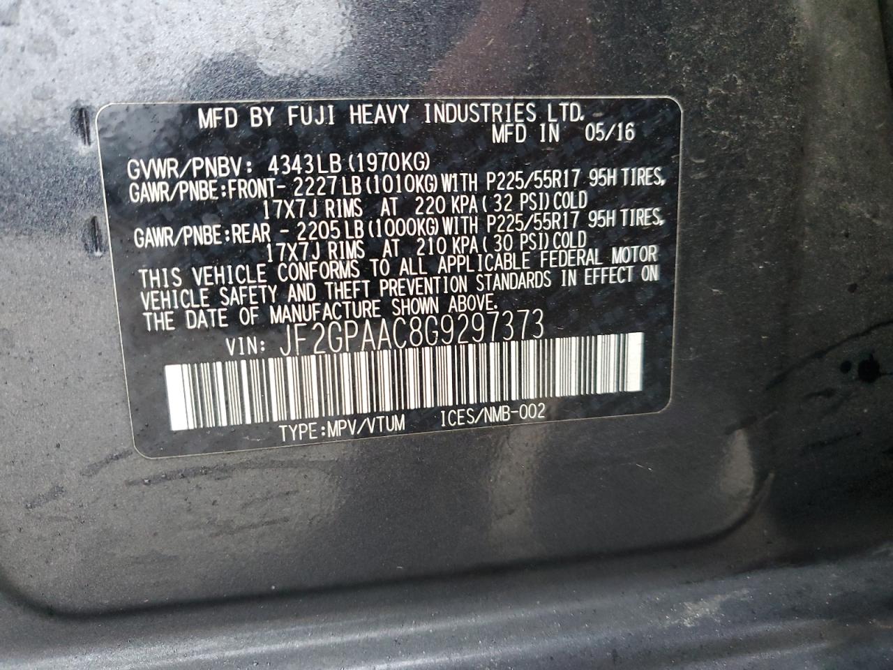 2016 Subaru XV - Image 12