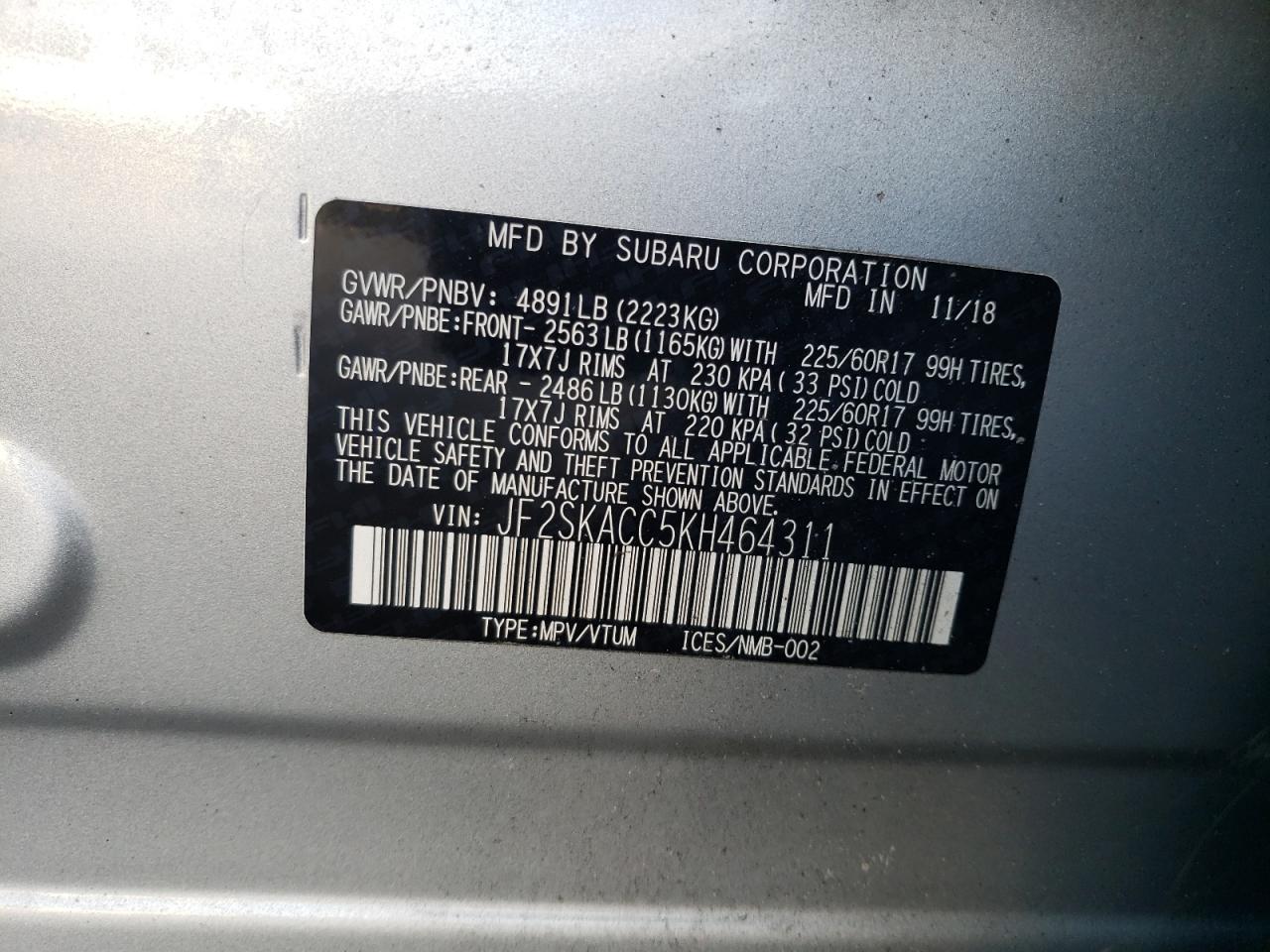 2019 Subaru Forester - Image 15