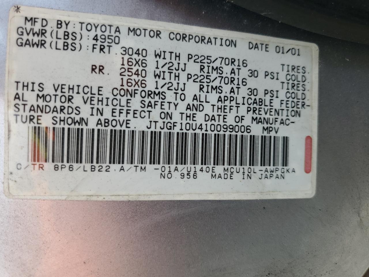 2001 Lexus RX - Image 12