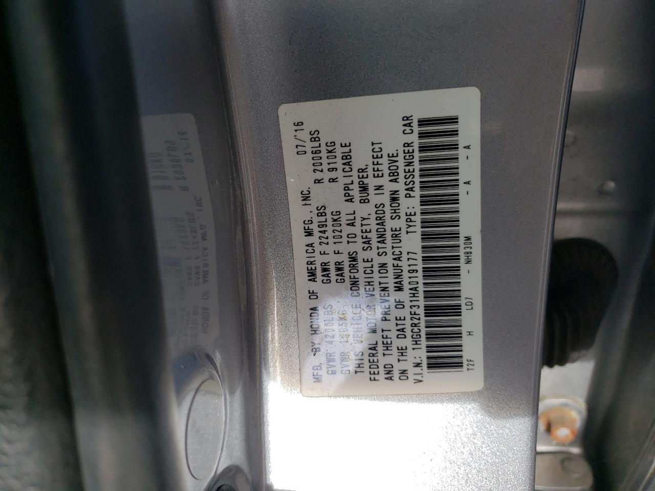 2017 Honda Accord - Image 13