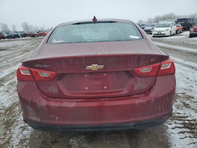  CHEVROLET MALIBU 2017 Czerwony