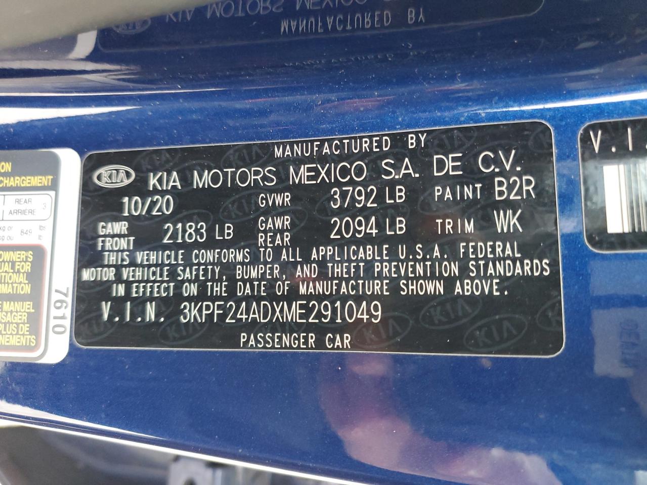 2021 Kia Forte - Image 12