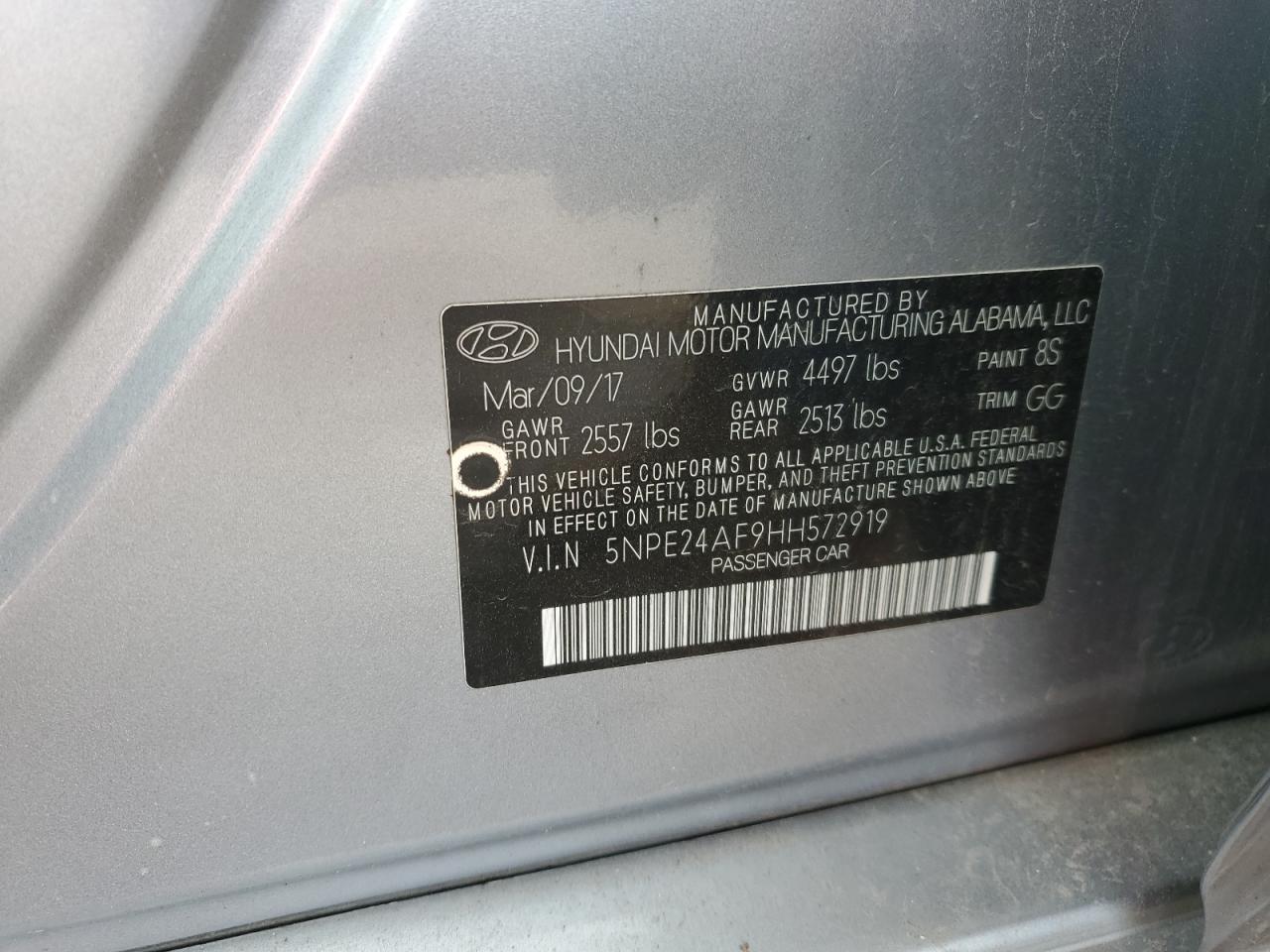 2017 Hyundai Sonata - Image 12