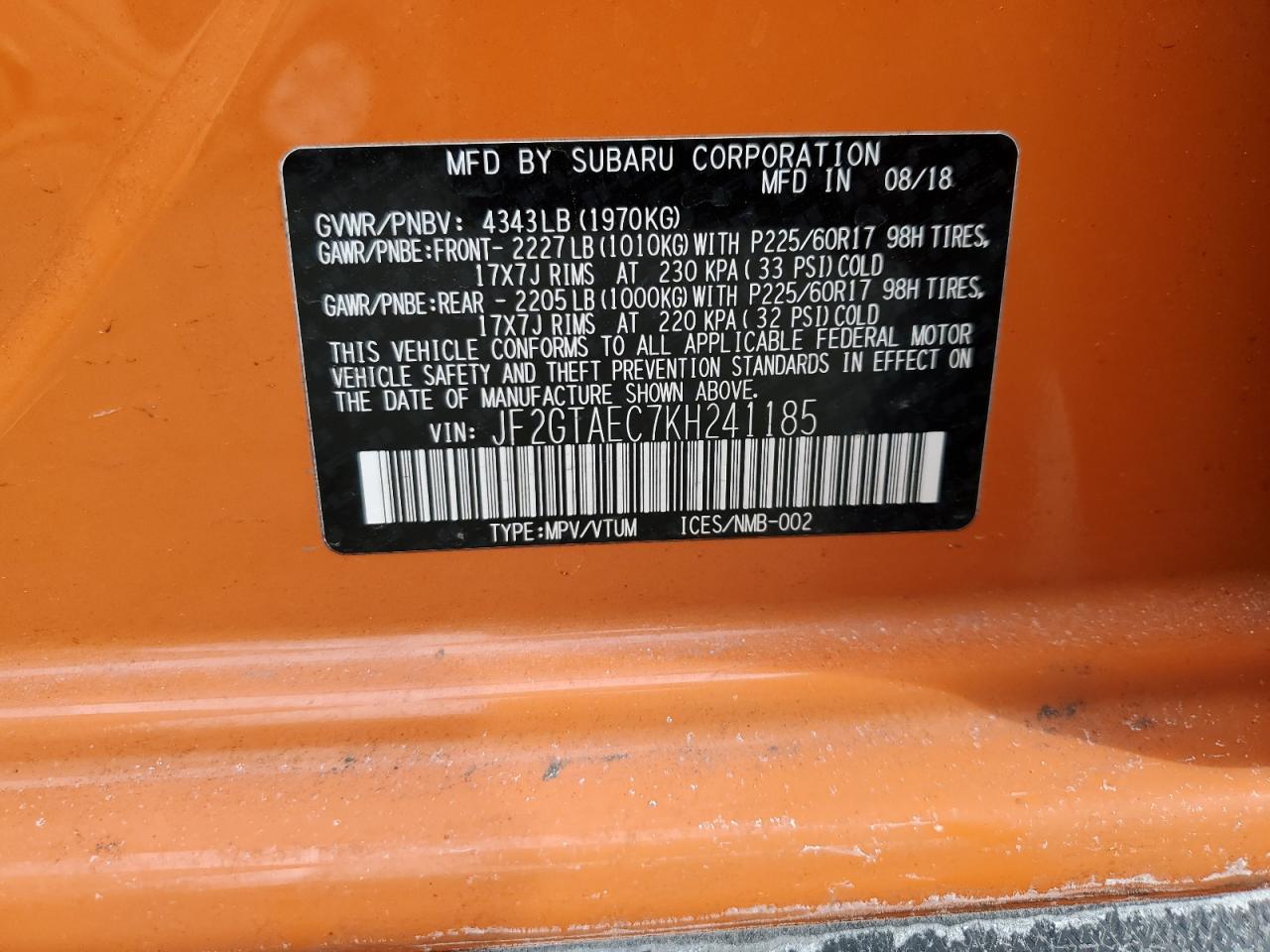 2019 Subaru XV - Image 14