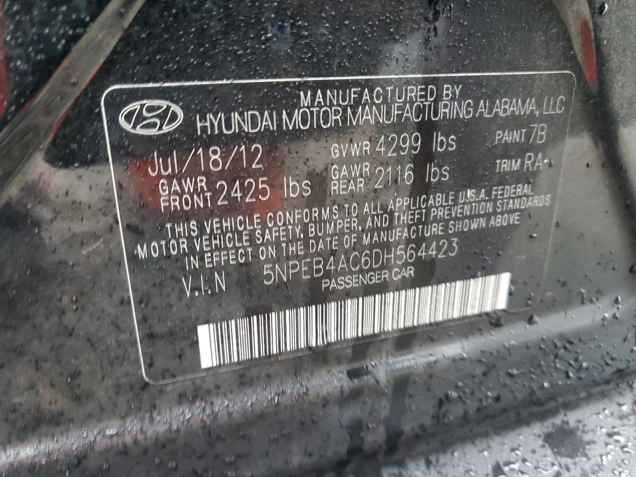 2013 Hyundai Sonata - Image 14